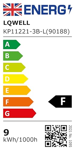 LQWELL® Moderne LED-Pendelleuchte, einfache Pendelleuchte, geeignet für Küche, Wohnzimmer, Schlafzimmer, Esszimmer, Café, Metall-Pendelleuchte, Deckenleuchte, Gold