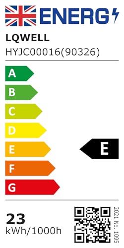 LQWELL® Ceiling Light LED Ceiling Lamp, IP44 Waterproof Bathroom Lamp Round Flat 18W 3000K 1600LM Modern Simple Lamp Thin for Living Room Bathroom Bedroom Kitchen Balcony Basement Office, 220 * 24mm