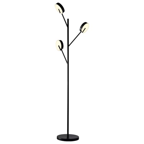 LQWELL® LED Stehlampe, 25.2W Standleuchte Outdoor&Innen Dekorative 3000K Stehleuchte Nachtlicht Vintage für Schlafzimmer Haus Hotel Esstisch