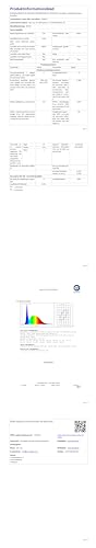 LQWELL® LED Desk Lamp Detachable Study Lamp, 3 Brightness Levels Dimmable Table Lamp for Home Office, 0° to 180° Rotation, 6500K (White)
