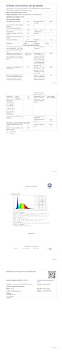 LQWELL® LED Desk Lamp Detachable Study Lamp, 3 Brightness Levels Dimmable Table Lamp for Home Office, 0° to 180° Rotation, 6500K (White)