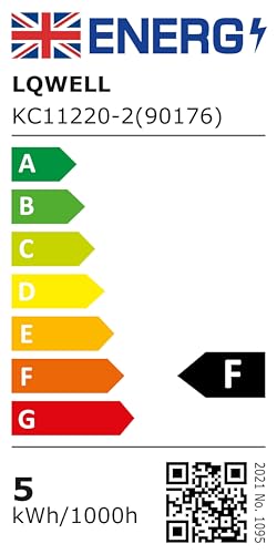 LQWELL® LED Deckenlampe, ModernGeometrische Deckenleuchte 3000K 18W Gold Küchenlampe, Deckenstrahler für Esszimmer Wohnzimmer Schlafzimmer Flur