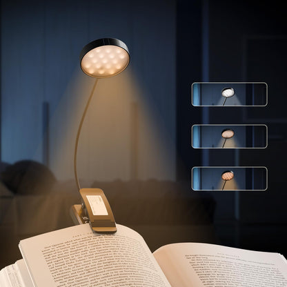 LQWELL® HY300 PRO Mini Projector + Book Light Combination, 4K 1080P Support, Android 11, Wireless Projection, Supports Airplay Miracast, with WiFi Bluetooth, Portable Projector