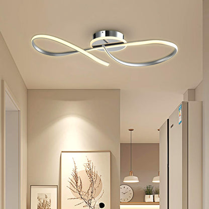 LQWELL ® Ceiling light LED ceiling lamp, 29W 3000K kitchen lamp modern bedroom lamp made of aluminum for living room bedroom kitchen balcony hallway basement office, 800 * 310 * 135mm