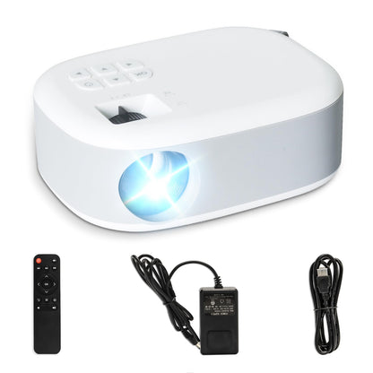 LQWELL® Mini Projector, Portable Projector Full HD 1080P Supported for, 15000L Video Projector, for Home Cinema/XBOX/PS5/PS4/PC/Mobile Phone, Compatible with HD/USB/AV/Headphone Interface