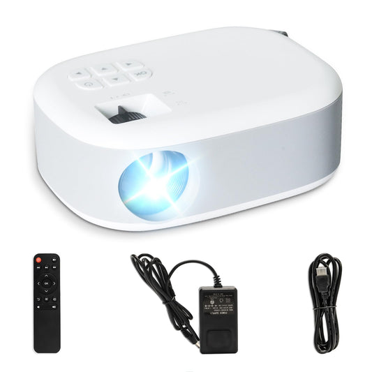 LQWELL® Mini Projector, Portable Projector Full HD 1080P Supported for, 15000L Video Projector, for Home Cinema/XBOX/PS5/PS4/PC/Mobile Phone, Compatible with HD/USB/AV/Headphone Interface