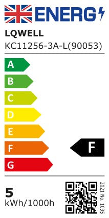 LQWELL ® Deckenleuchte LED Deckenlampe, 40W 3000K Küchenlampe Modern Schlafzimmerlampe aus Aluminium Schwarz Weiß für Wohnzimmer Schlafzimmer Küche Balkon Flur Keller Büro, 750 * 750 * 100mm
