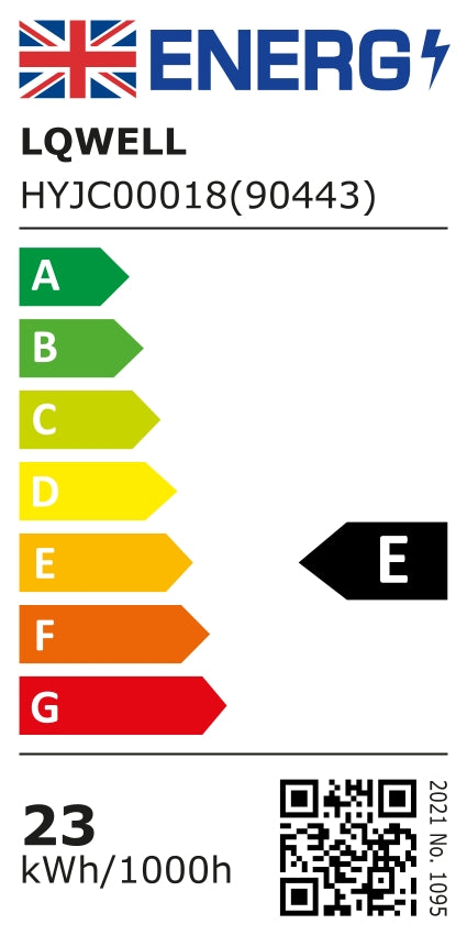 LQWELL® Deckenleuchte LED Deckenlampe, IP44 Wasserfest Badlampe Quadrat Flach 23W 3000K 2400LM Modern Schlicht Lampe Dünn für Wohnzimmer Badezimmer Schlafzimmer Küche Balkon Keller Büro, 300 * 25mm