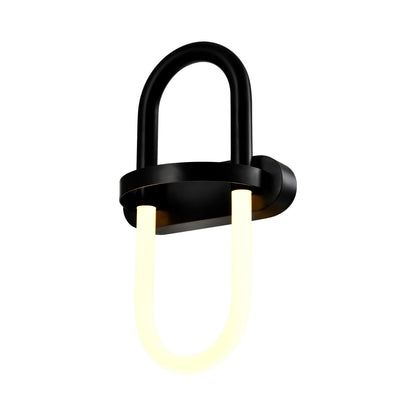LQWELL® Wall Light, Matte Black, Metal, Retro Industrial Style LED Wall Light for Indoor Use, Suitable for Bedroom, Living Room, Studio, Bar Counter, Hotel, Staircase, Hallway, Basement