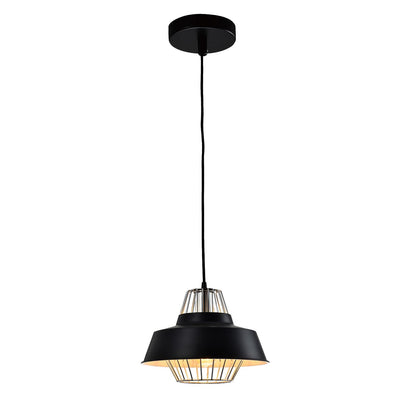 LQWELL® Modern Pendelleuchte Hängeleuchte E27, Minimalist Industrie Pendellampe Vintage Hängelampe für Küche Wohnzimmer Schlafzimmer Esszimmer Cafés, Metall Kronleuchter Deckenlampe