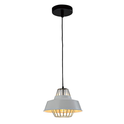 LQWELL® Modern Pendelleuchte Hängeleuchte E27, Minimalist Industrie Pendellampe Vintage Hängelampe für Küche Wohnzimmer Schlafzimmer Esszimmer Cafés, Metall Kronleuchter Deckenlampe