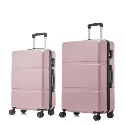 YONSLY® Premium Suitcase with TSA Lock, YKK Zipper Hardside Luggage Trolley Cabin Suitcase Roller Suitcase Carry-on with 4 Wheels (L-XL Set)