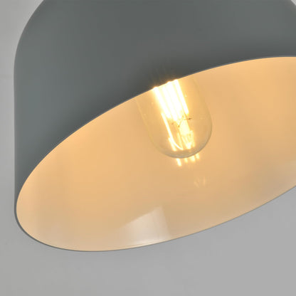 LQWELL® Modern Pendelleuchte Hängeleuchte E27, Minimalist Industrie Pendellampe Vintage Hängelampe für Küche Wohnzimmer Schlafzimmer Esszimmer Cafés, Aluminium Kronleuchter Deckenlampe