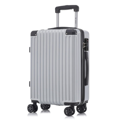 YONSLY® Premium Reisekoffer TSA-Schloss,YKK-Reißverschluss Hartschalen-Koffer Trolley Kabinenkoffer Rollkoffer Suitcase Handgepäck 4 Rollen