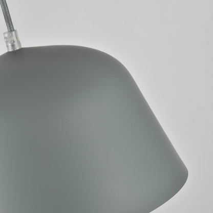 LQWELL® Modern Pendelleuchte Hängeleuchte E27, Minimalist Industrie Pendellampe Vintage Hängelampe für Küche Wohnzimmer Schlafzimmer Esszimmer Cafés, Aluminium Kronleuchter Deckenlampe