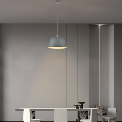 LQWELL® Modern Pendelleuchte Hängeleuchte E27, Minimalist Industrie Pendellampe Vintage Hängelampe für Küche Wohnzimmer Schlafzimmer Esszimmer Cafés, Aluminium Kronleuchter Deckenlampe