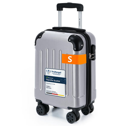 YONSLY® Luggage Suitcase Travel Suitcase, Trolley Carry-on Luggage, Hardshell Suitcase with 360° Spinner Wheels, Combination Lock, Multi-stage Telescopic Handle