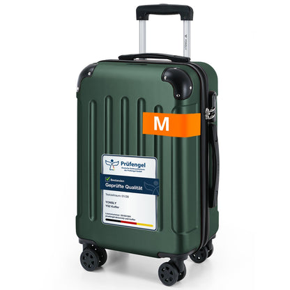 YONSLY® Luggage Suitcase Travel Suitcase, Trolley Carry-on Luggage, Hardshell Suitcase with 360° Spinner Wheels, Combination Lock, Multi-stage Telescopic Handle