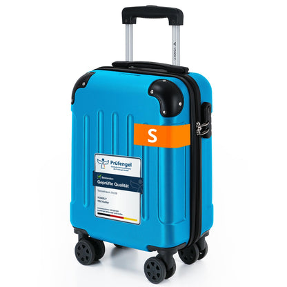 YONSLY® Luggage Suitcase Travel Suitcase, Trolley Carry-on Luggage, Hardshell Suitcase with 360° Spinner Wheels, Combination Lock, Multi-stage Telescopic Handle