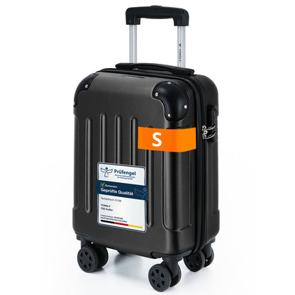 YONSLY® Luggage Suitcase Travel Suitcase, Trolley Carry-on Luggage, Hardshell Suitcase with 360° Spinner Wheels, Combination Lock, Multi-stage Telescopic Handle