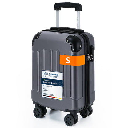YONSLY® Luggage Suitcase Travel Suitcase, Trolley Carry-on Luggage, Hardshell Suitcase with 360° Spinner Wheels, Combination Lock, Multi-stage Telescopic Handle