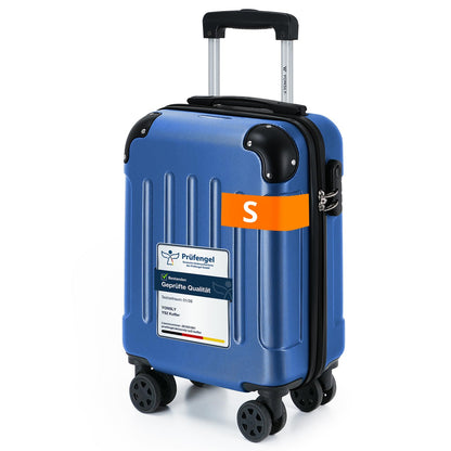 YONSLY® Luggage Suitcase Travel Suitcase, Trolley Carry-on Luggage, Hardshell Suitcase with 360° Spinner Wheels, Combination Lock, Multi-stage Telescopic Handle