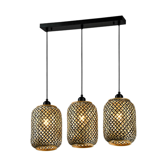 LQWELL® Pendellampe Hängelampe Laternen, Retro Hängeleuchte Pendelleuchte E27 Vertigo Lampe Kronleuchter Höhenverstellbare für Wohnzimmer Schlafzimmer Esszimmer Cafés Studio Bar Gang