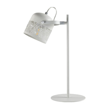 LQWELL® LED Table Lamp, Retro Palace Style Table Lamp, E27 Bedside Lamp, Metal Desk Lamp Dining Table Lamp for Bedroom Dining Room Library Museum Studio Office Bar Shop Decor