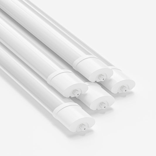 LQWELL LED Feuchtraumleuchte, LED Röhre 120x5.5x3cm IP65 Wasserfest, 24W 2750LM 6500K, Deckenleuchte Lange als Kellerleuchte, Wannenleuchte, Nassraumleuchte, Garagelampe, Werkstattlampe, 5 Stück