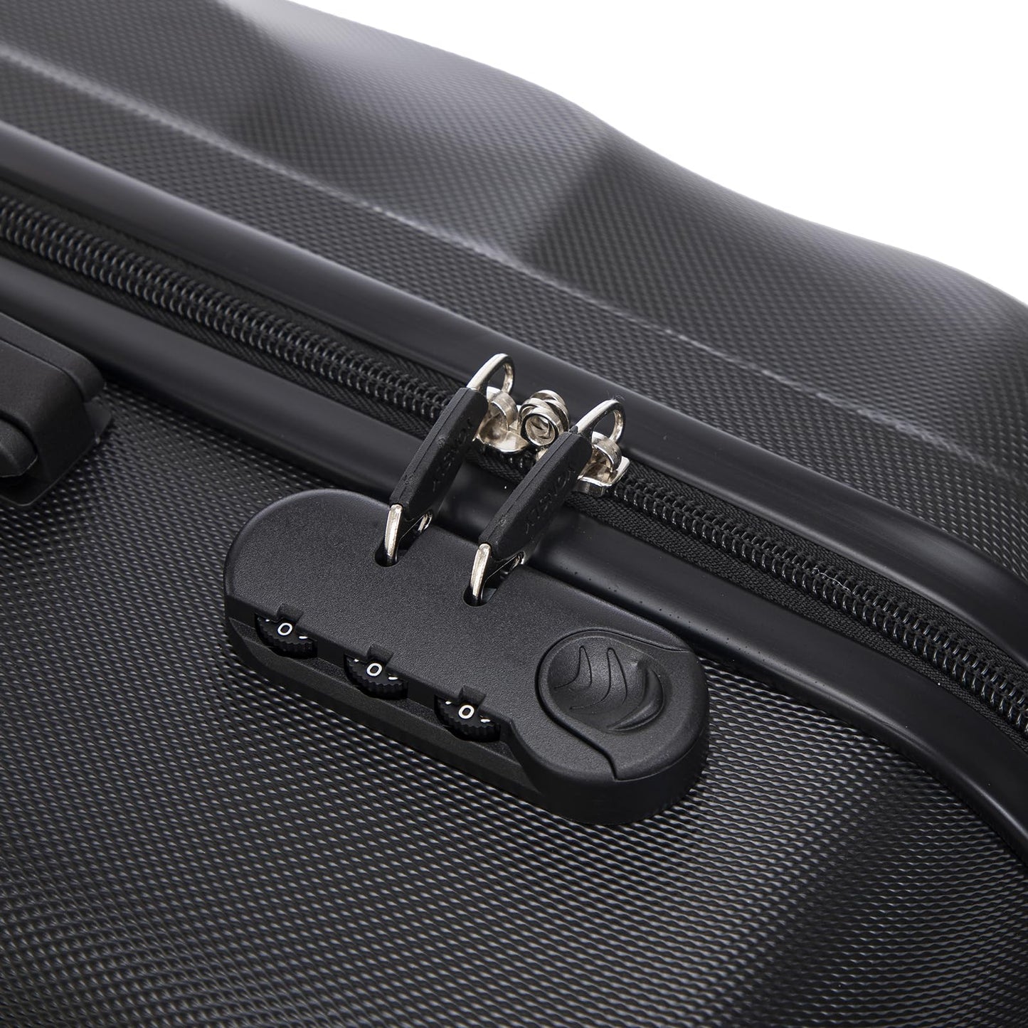 YONSLY® Trolley Reisekoffer Set, Rollkoffer Handgepäck, Kabinenkoffer, Koffer Suitcase, Hartschalenreisekoffer mit 4 Rollen 360°, Zahlenschloss, Weicher Gummigriff