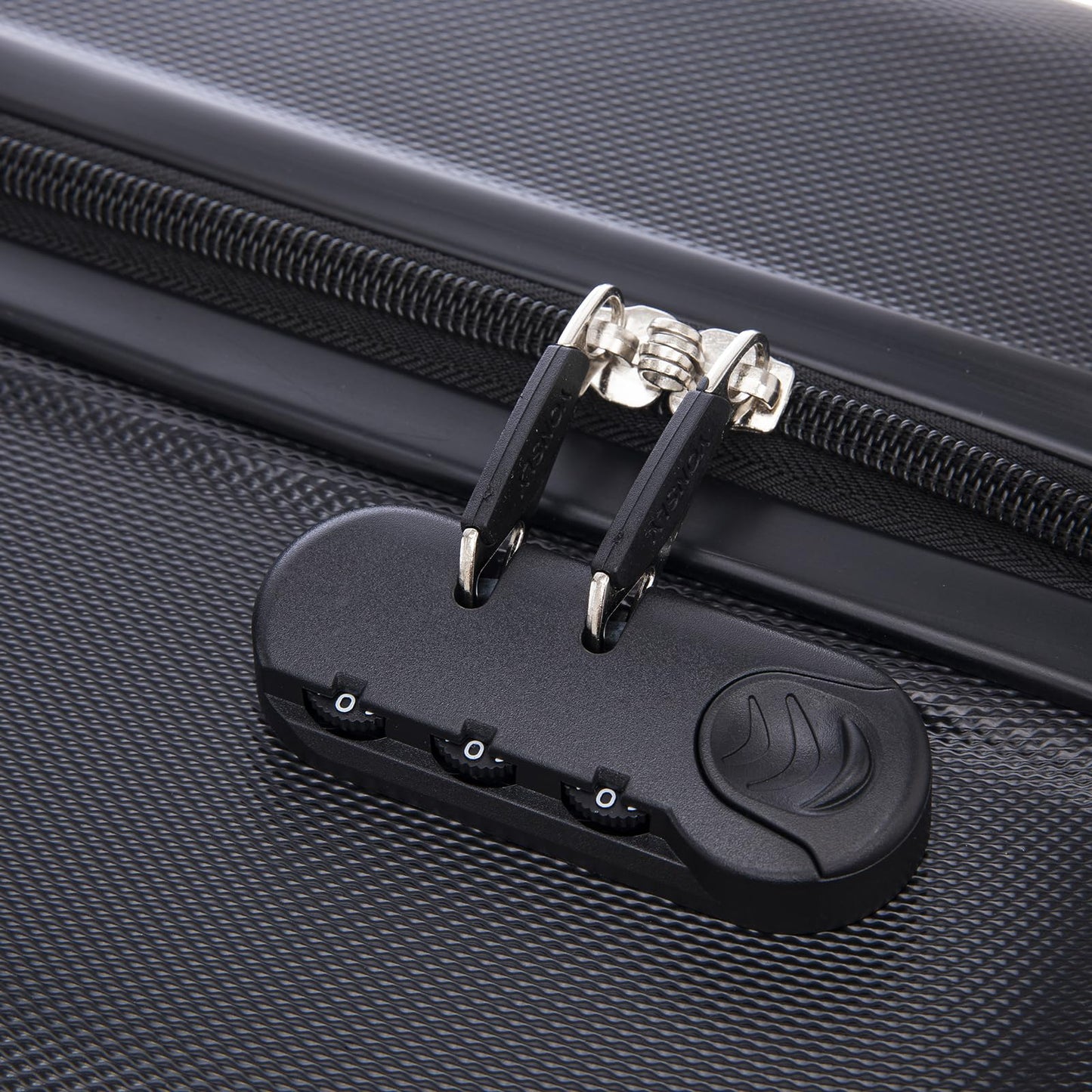 YONSLY® Reisekoffer Trolley Set, Rollkoffer Handgepäck, Kabinenkoffer, Travel Koffer Suitcase Hartschalenreisekoffer mit 4 Rollen 360°, Zahlenschloss, Weicher Gummigriff