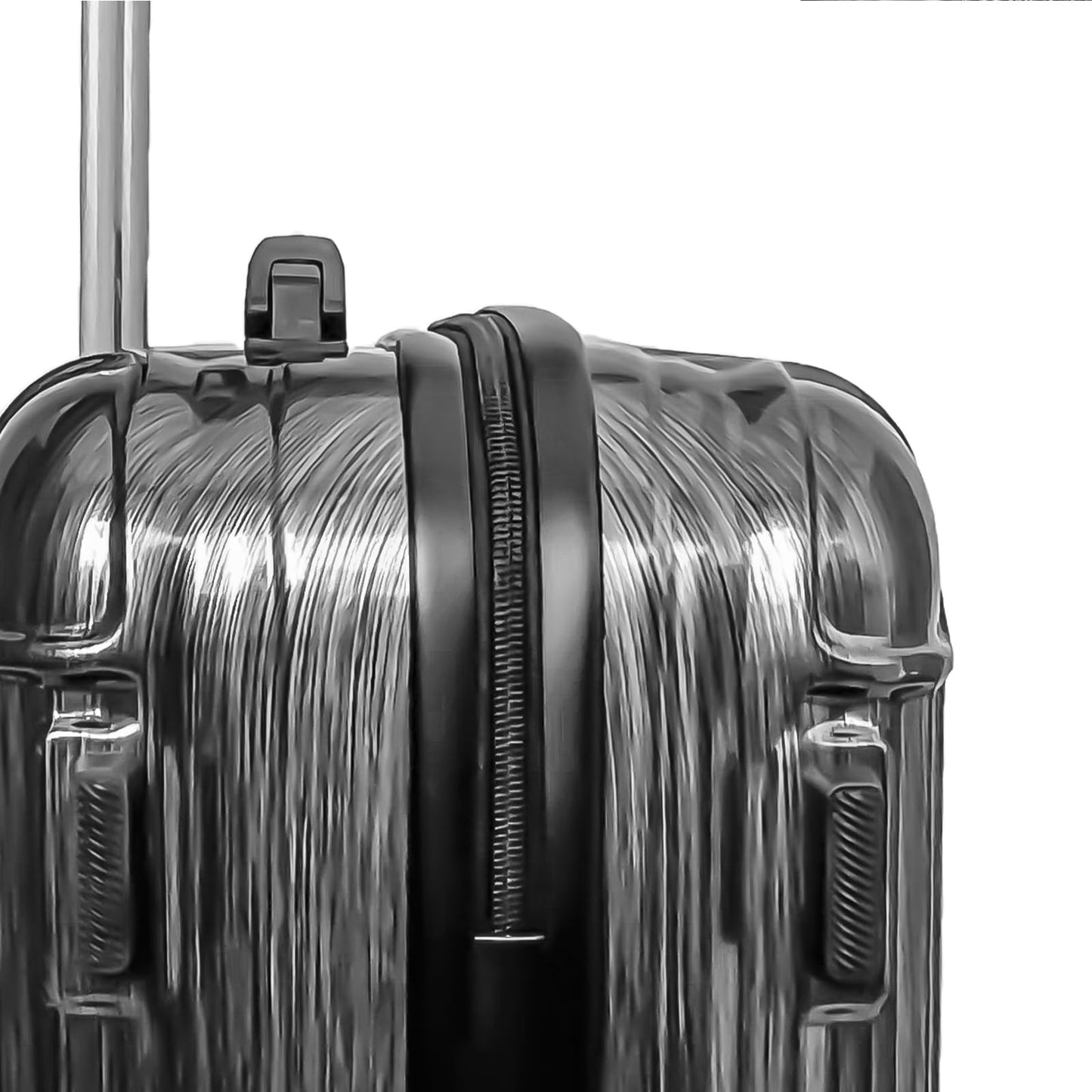YONSLY® Suitcase Set, Trolley Travel Suitcase, Spinner Carry-on Luggage with 4 360° Wheels, ABS Hardshell, Security Lock, Soft Rubber Handle, 210D Lining (3-piece Set, M,L&XL, Black)