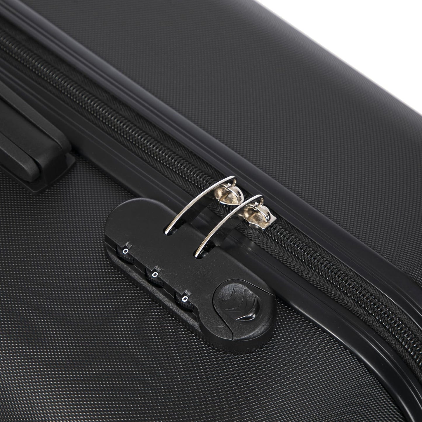 YONSLY® Koffer Suitcase, Trolley Reisekoffer Set, Rollkoffer Handgepäck, Kabinenkoffer Hartschalenreisekoffer mit 4 Rollen 360°, Zahlenschloss, Weicher Gummigriff