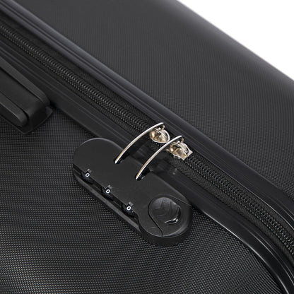 YONSLY® Koffer Suitcase, Trolley Reisekoffer Set, Rollkoffer Handgepäck, Kabinenkoffer Hartschalenreisekoffer mit 4 Rollen 360°, Zahlenschloss, Weicher Gummigriff