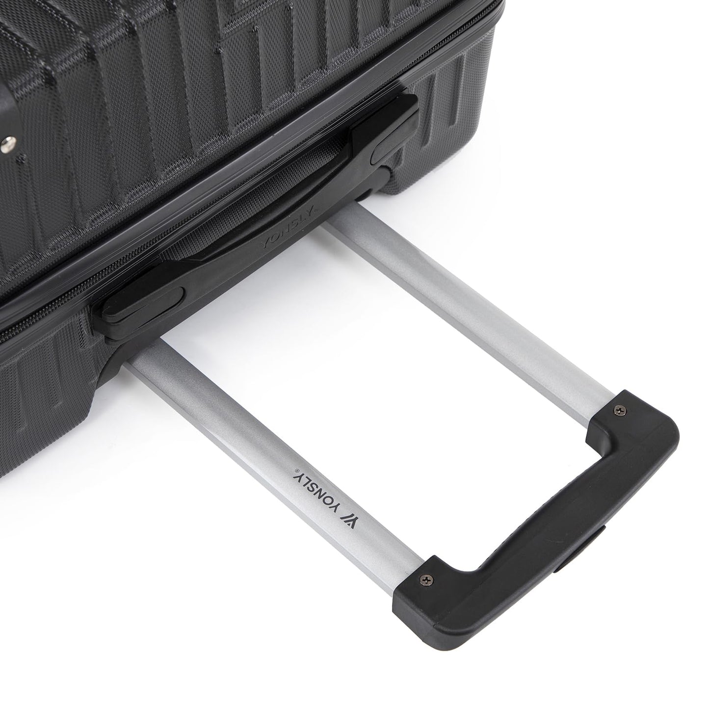 YONSLY® Premium Luggage TSA Lock, YKK Zipper Hardshell Suitcase Trolley Carry-On Luggage Spinner Suitcase with 4 Wheels (M-L-XL-Set)