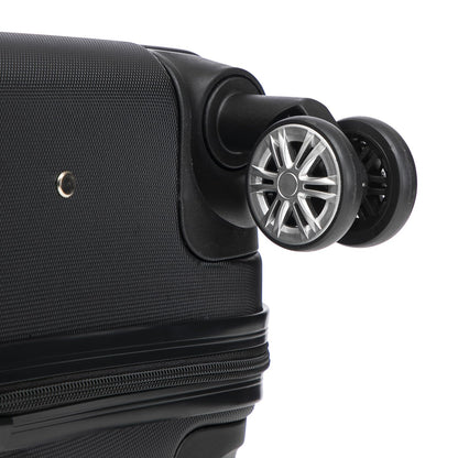 YONSLY® Koffer Suitcase, Trolley Reisekoffer Set, Rollkoffer Handgepäck, Kofferset, Gepäckset Hartschalenreisekoffer mit 4 Rollen 360°, Zahlenschloss, Weicher Gummigriff (3er Set, M,L&XL)
