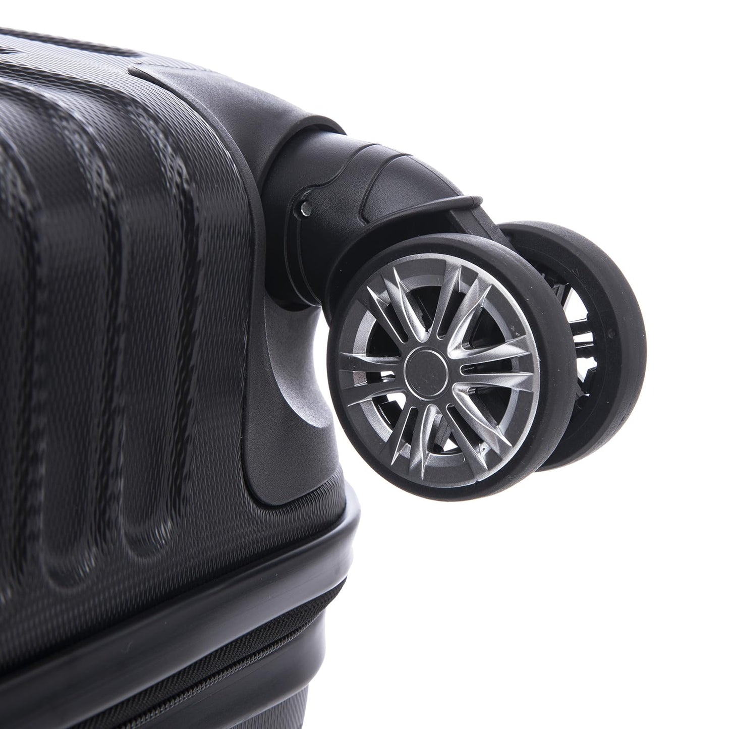 YONSLY® Reisekoffer Trolley Set, Rollkoffer Handgepäck, Kabinenkoffer, Travel Koffer Suitcase Hartschalenreisekoffer mit 4 Rollen 360°, Zahlenschloss, Weicher Gummigriff