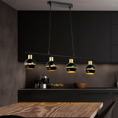 LQWELL® Modern Pendant Lamp, Retro Hanging Lamp, E14 Chandelier Multi-Bulb for Living Room Bedroom Dining Room Cafes Studio Bar Shop
