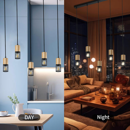 LQWELL® Pendant Lamp Hanging Lamp, Modern Hanging Light Pendant Light E14 Chandelier Multi-Flame for Living Room Bedroom Dining Room Hallway Cafes Studio Bar