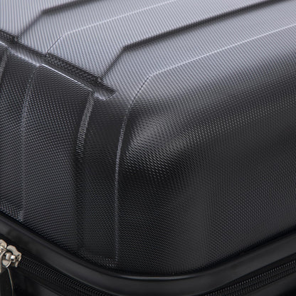 YONSLY® Travel Suitcase Trolley, Rolling Luggage Travel Carry-On Set, Cabin Suitcase, Suitcase with 4 360° Wheels, Combination Lock, Soft Rubber Handle, Hardshell Travel Suitcase