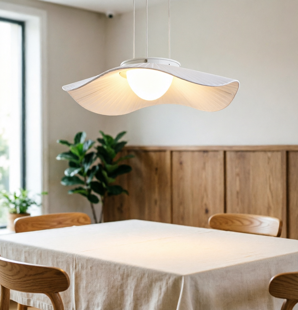 LQWELL® Modern Pendant Light LED 12W, Minimalist Industrial Hanging Lamp Vintage Pendant Light for Kitchen Living Room Bedroom Dining Room Cafes, Metal Chandelier Ceiling Lamp