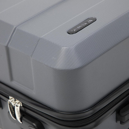 yonsly Trolley Reisekoffer Set, Rollkoffer Handgepäck, Kofferset, Gepäckset Travel Suitcase Hartschalenreisekoffer mit 4 Rollen 360°, Zahlenschloss, Weicher Gummigriff (4er Set, S,M,L&XL)