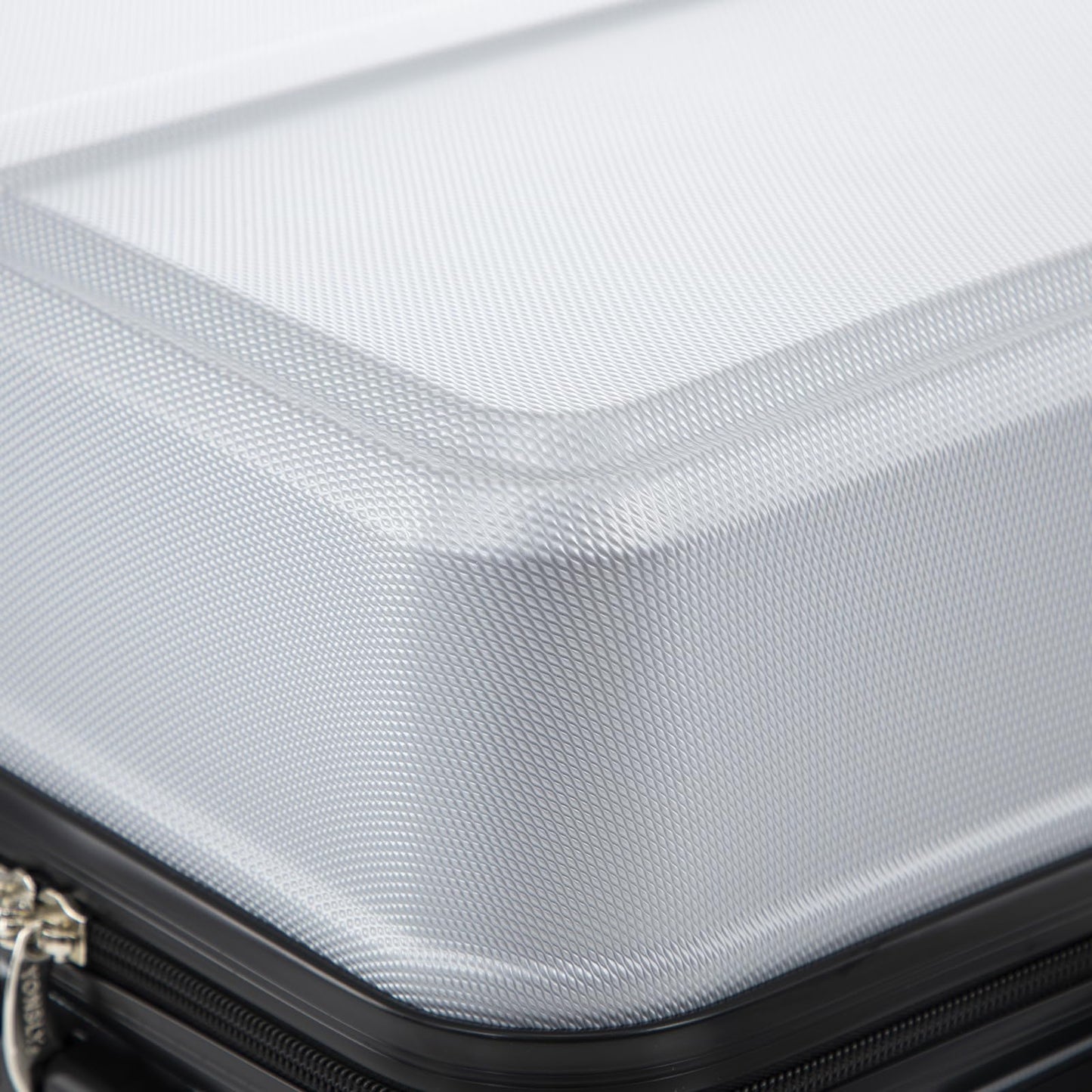 YONSLY® Trolley Reisekoffer Travel Suitcase, Rollkoffer Handgepäck, Hartschalenreisekoffer mit 4 Rollen 360°, Zahlenschloss, Weicher Gummigriff