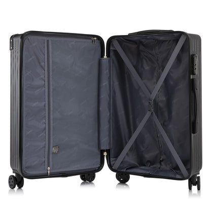 YONSLY® Premium Luggage TSA Lock, YKK Zipper Hardshell Suitcase Trolley Carry-On Luggage Spinner Suitcase 4 Wheels