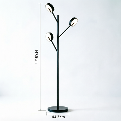 LQWELL® LED Stehlampe, 25.2W Standleuchte Outdoor&Innen Dekorative 3000K Stehleuchte Nachtlicht Vintage für Schlafzimmer Haus Hotel Esstisch