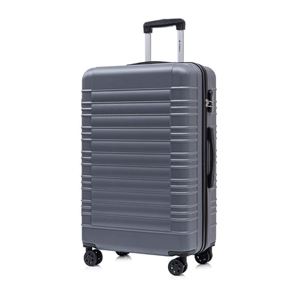 YONSLY® Suitcase, Trolley Suitcase, Cabin Luggage with 4 360° Wheels, Hardshell Suitcase, Combination Lock, Soft Rubber Handle