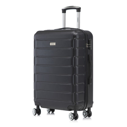 YONSLY® Trolley Reisekoffer Set, Koffer Suitcase, Rollkoffer Handgepäck Hartschalenreisekoffer mit Zahlenschloss, 4 Rollen 360°, Weicher Gummigriff