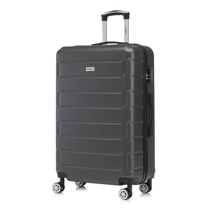 YONSLY® Trolley Reisekoffer Set, Koffer Suitcase, Rollkoffer Handgepäck Hartschalenreisekoffer mit Zahlenschloss, 4 Rollen 360°, Weicher Gummigriff