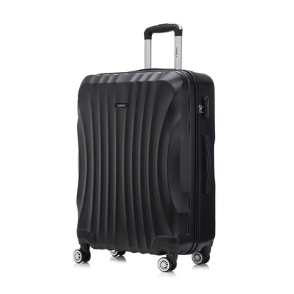 YONSLY® Trolley Reisekoffer Set, Rollkoffer Handgepäck, Kabinenkoffer, Koffer Suitcase, Hartschalenreisekoffer mit 4 Rollen 360°, Zahlenschloss, Weicher Gummigriff