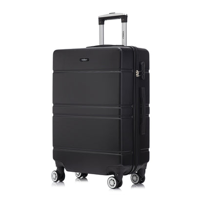 YONSLY® Trolley Reisekoffer Rollkoffer Handgepäck Set, Kabinenkoffer, Koffer Suitcase, Hartschalenreisekoffer mit 4 Rollen 360°, Zahlenschloss, Weicher Gummigriff